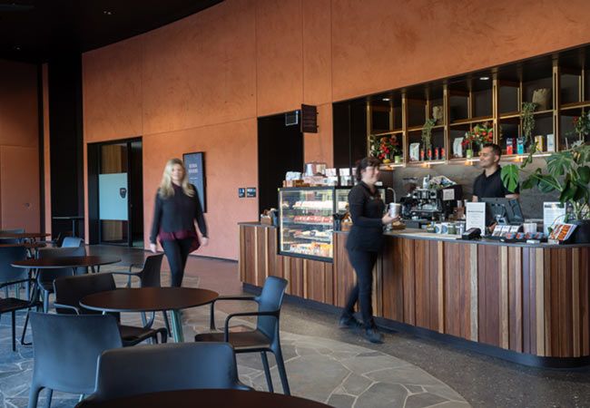 Cafe and Retail