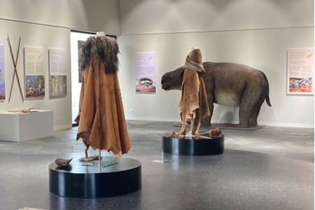 Artwork in a gallery space