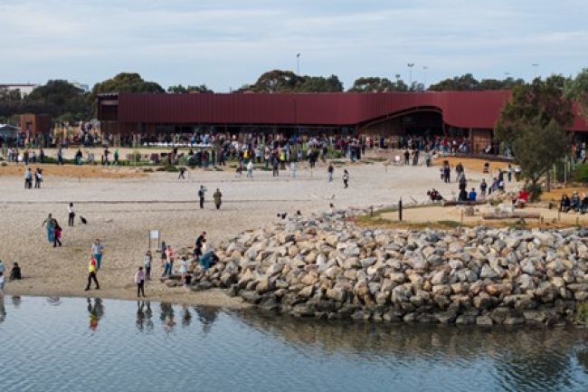 People at Yitpi Yaratapuultiku Aboriginal Cultural Centre