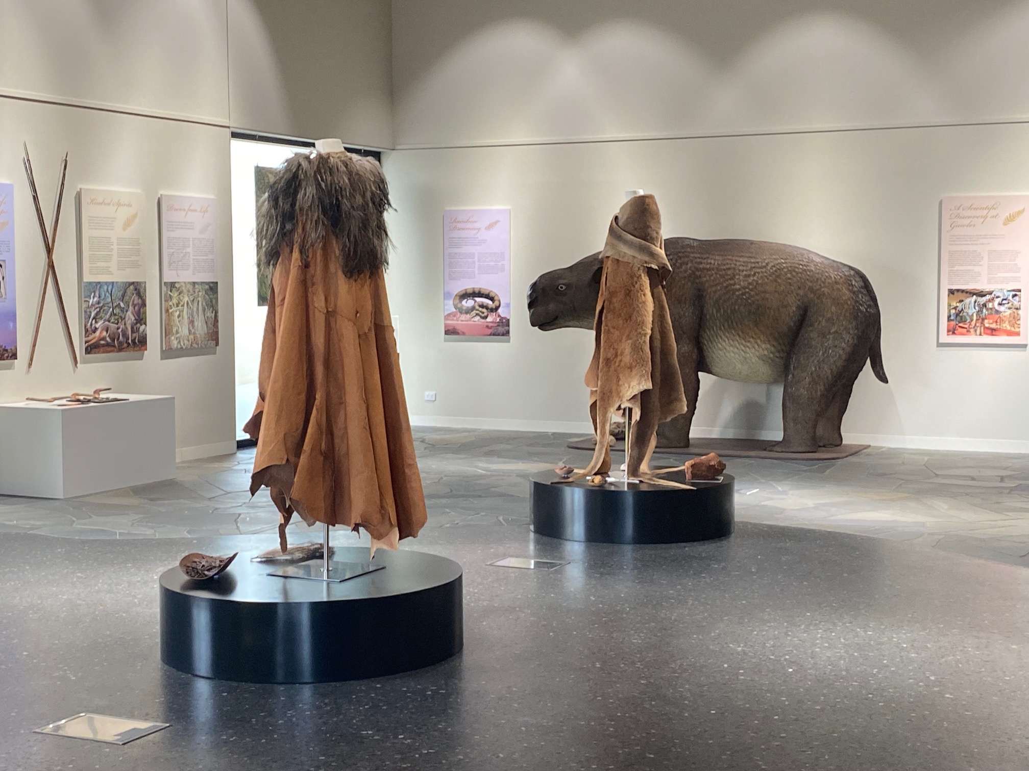 Artwork in a gallery space